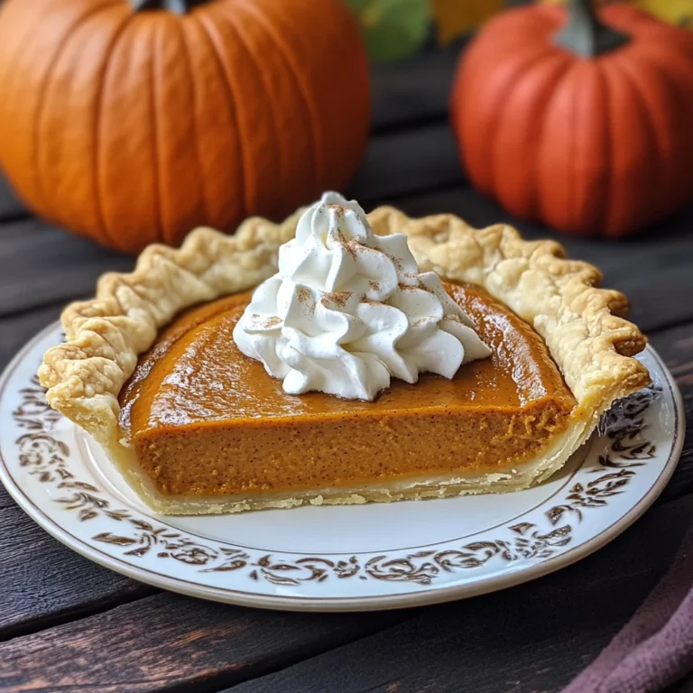 The Best Pumpkin Pie Recipe