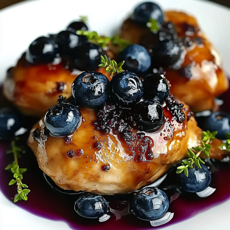 Irresistible Blueberry Thyme Chicken Recipe for Any Occasion