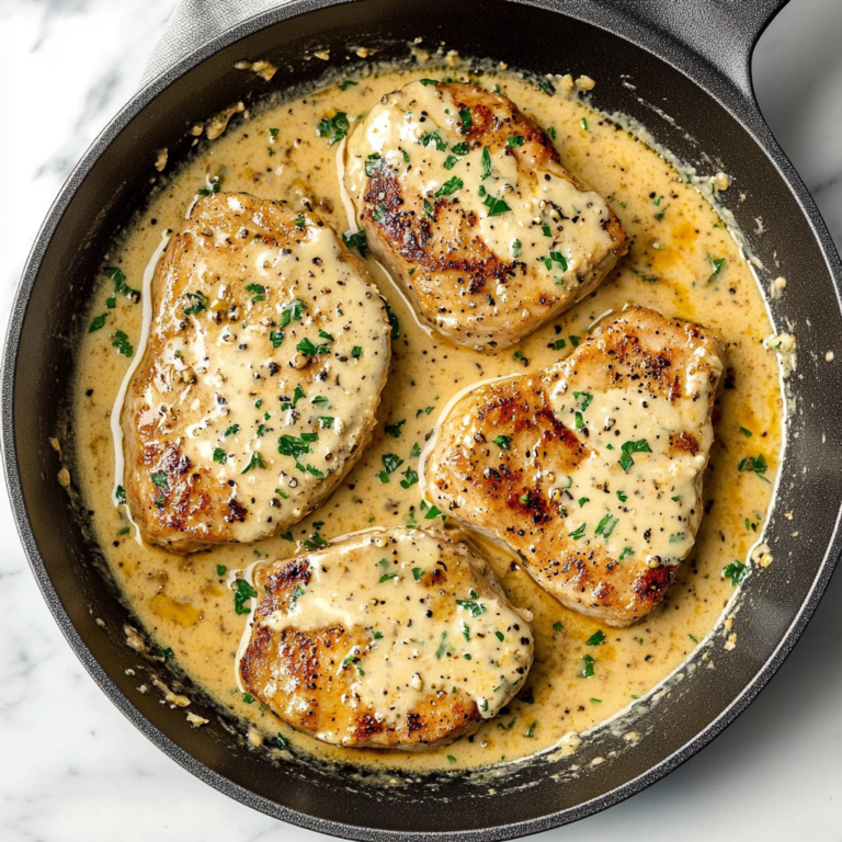 Irresistible Boursin Pork Chops in Just 30 Minutes!