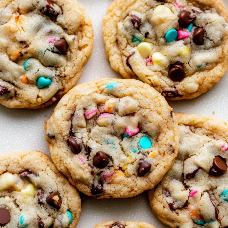 Irresistible Cake Batter Chocolate Chip Cookies Recipe