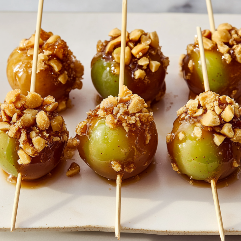 Irresistible Caramel Apple Grapes: A Sweet Snack Delight