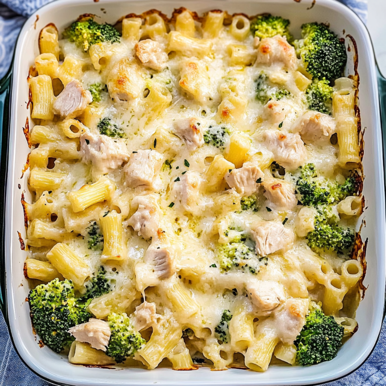 Ultimate Chicken Alfredo Pasta Bake for Cozy Nights