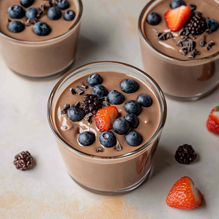 Indulge in This Easy Chocolate Protein Pudding Recipe