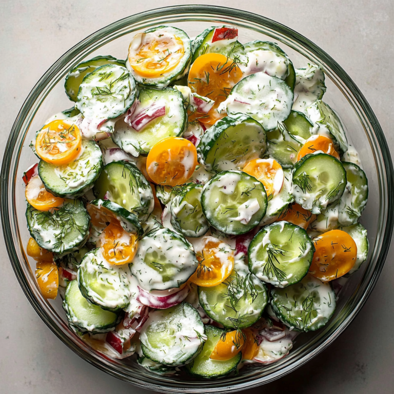 Refreshing Classic Cucumber Ranch Crack Salad Recipe