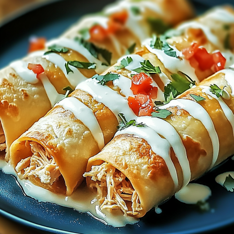 Irresistible Cream Cheese Chicken Taquitos Recipe