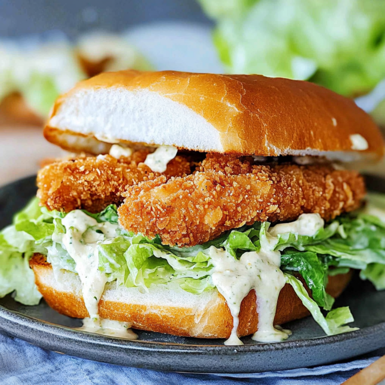 Irresistible Crispy Chicken Caesar Sandwich Recipe
