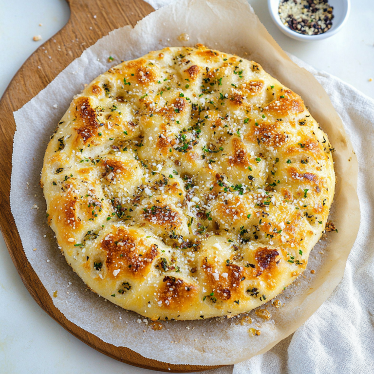 Irresistible Crispy and Cheesy Garlic Parmesan Focaccia B…