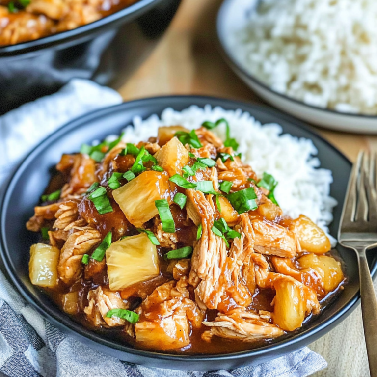 Irresistible Crock Pot Pineapple Chicken Recipe Tonight!