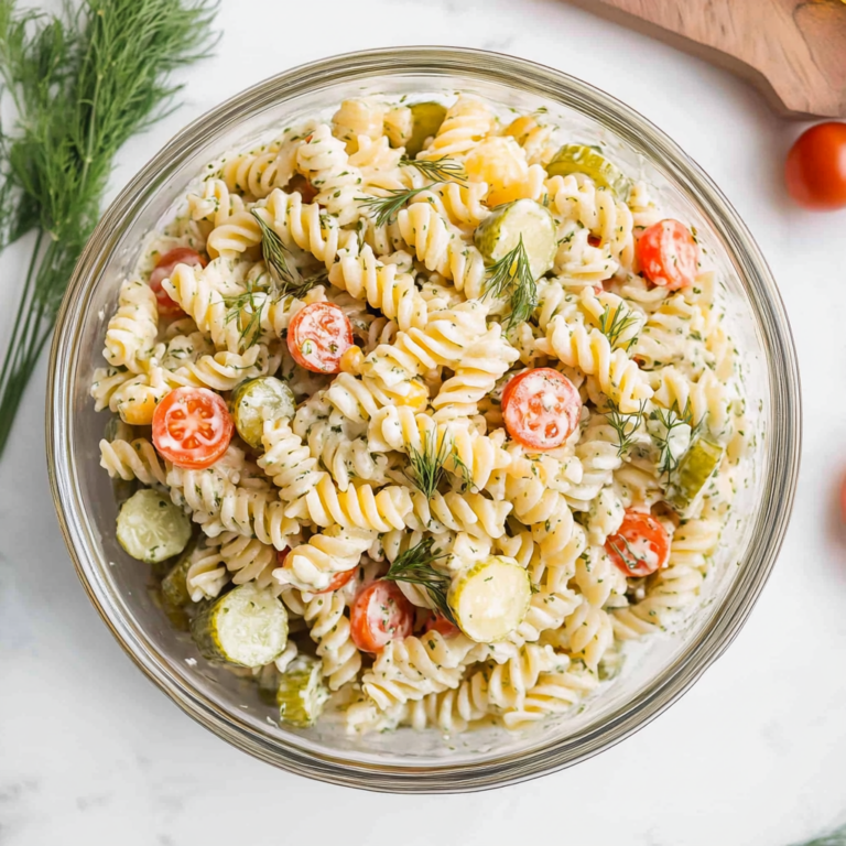 Irresistible Dill Pickle Pasta Salad Recipe for Summer Fun