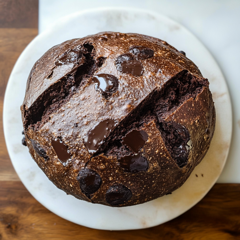 Indulge in Double Chocolate Sourdough Bread Recipe Today!