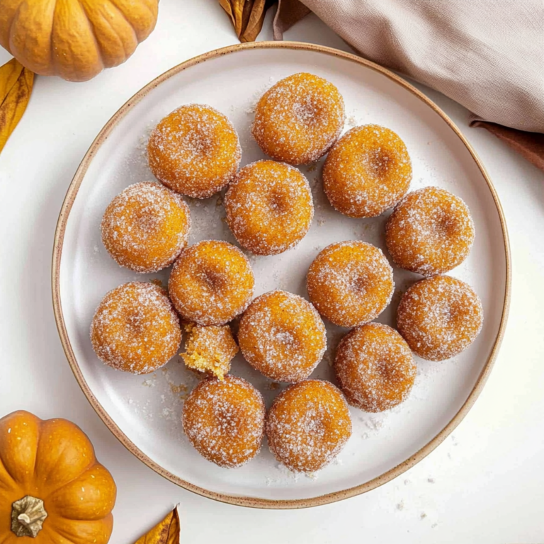Irresistible Easy Bisquick Pumpkin Donut Holes Recipe