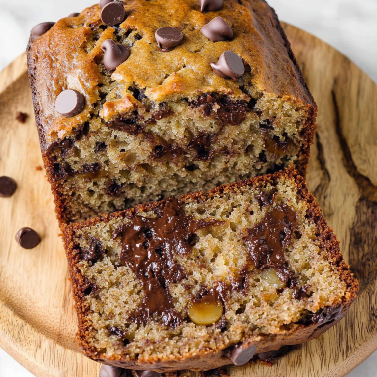 Irresistible Easy Chocolate Chip Banana Bread Recipe