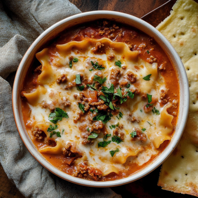 Easy Creamy Lasagna Soup: A Comforting Delight