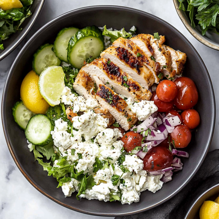 Greek Chicken Bowls: Your New Favorite Healthy Meal!
