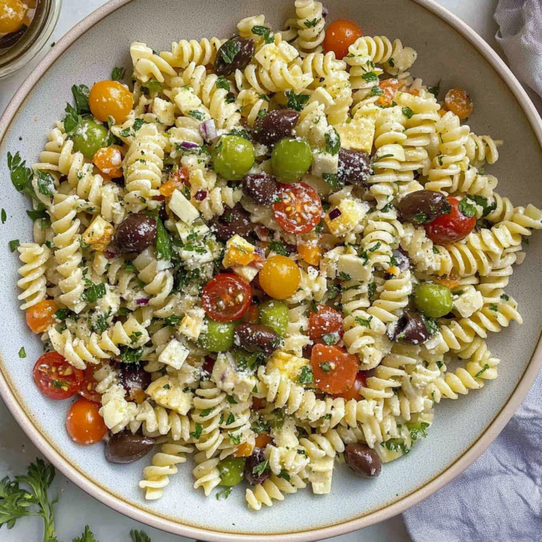 Refreshing Greek Pasta Salad: Easy & Delicious Recipe