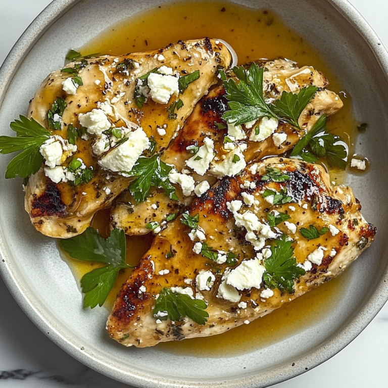 Irresistible Hot Honey Infused Feta Chicken Recipe