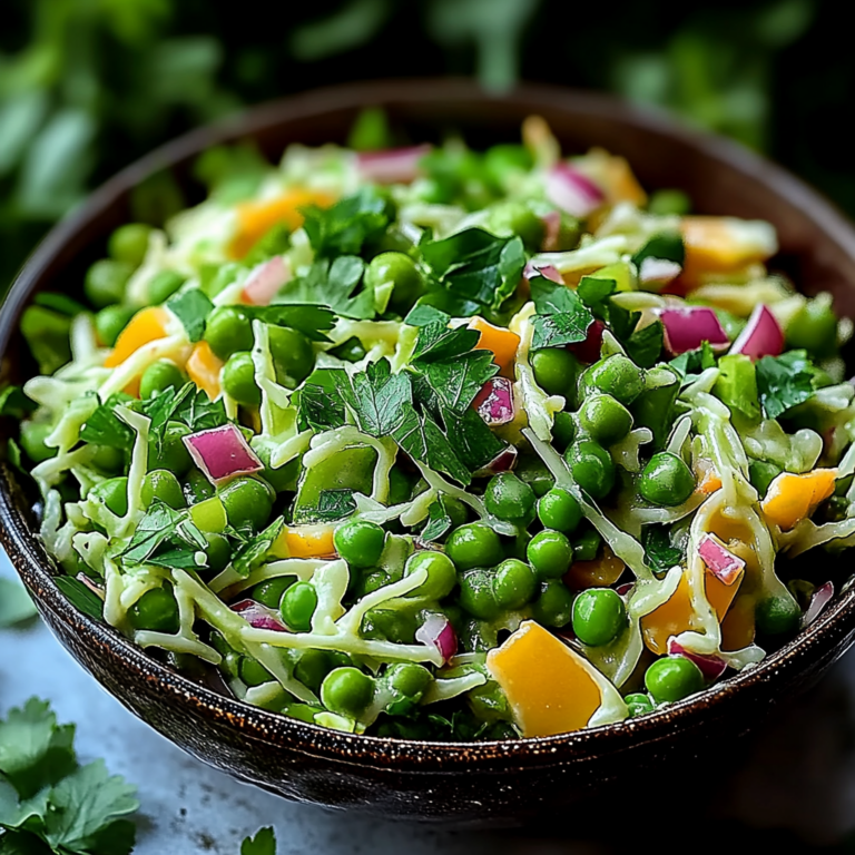 Irresistible Irish Pea Salad: A Colorful Delight