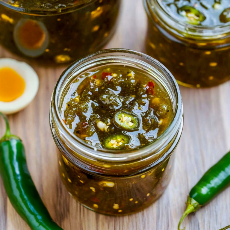 Irresistible Jalapeno Jam: Sweet & Spicy Delight in 20 Min!