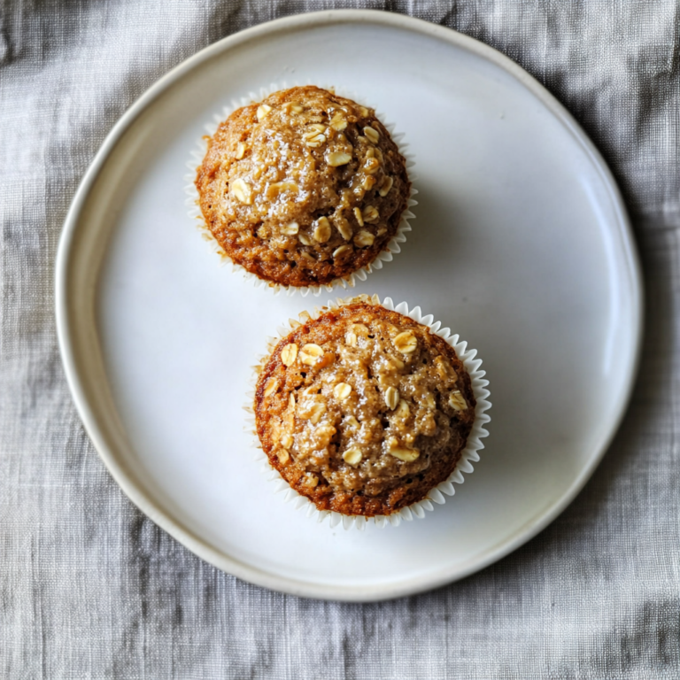 Irresistible Maple Brown Sugar Oatmeal Muffins Recipe
