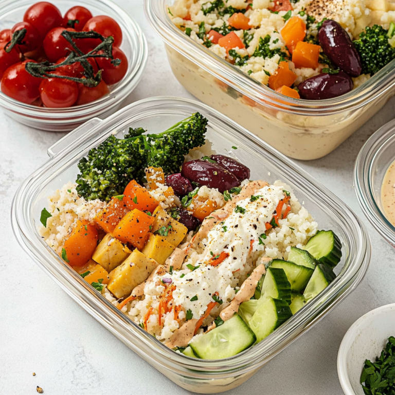 Delicious Mediterranean Meal Prep Bowls for Busy Weekdays