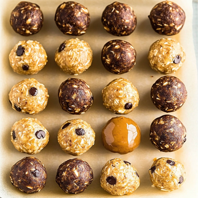 Energizing No Bake Protein Balls – Quick & Guilt-Free Snack
