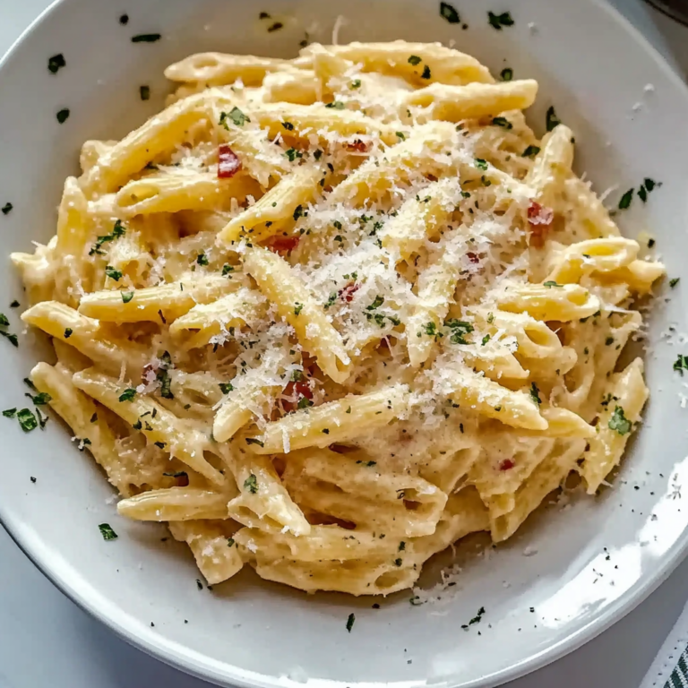 Irresistible One Pot Creamy Garlic Pasta in Just 20 Minutes!