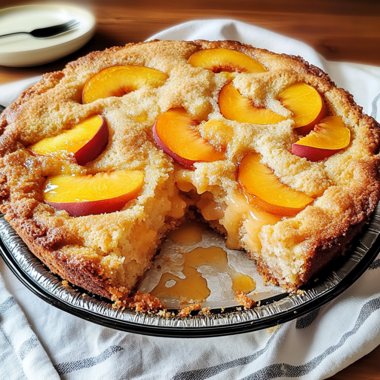 Irresistible Peach Coffee Cake: A Must-Try Delight!