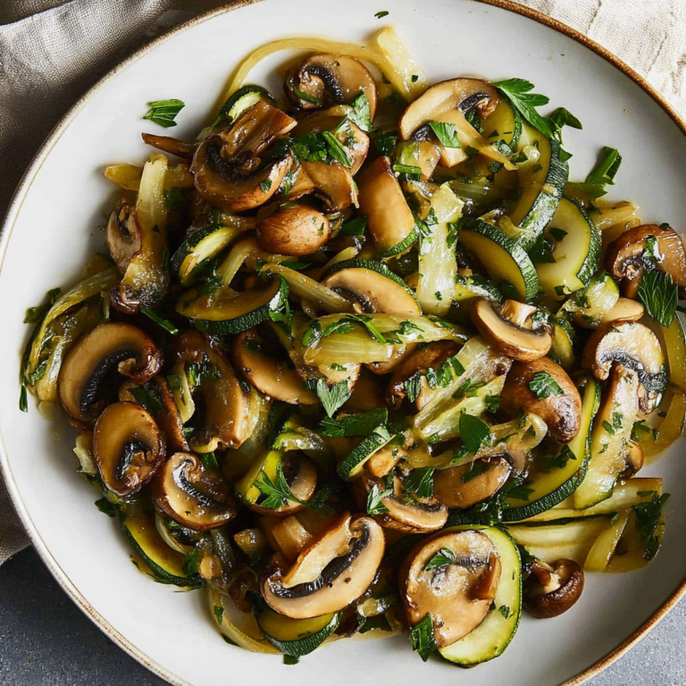 Irresistible Sautéed Zucchini Mushrooms and Onions Recipe
