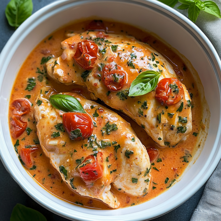 Irresistible Slow Cooker Creamy Tomato Basil Chicken Recipe