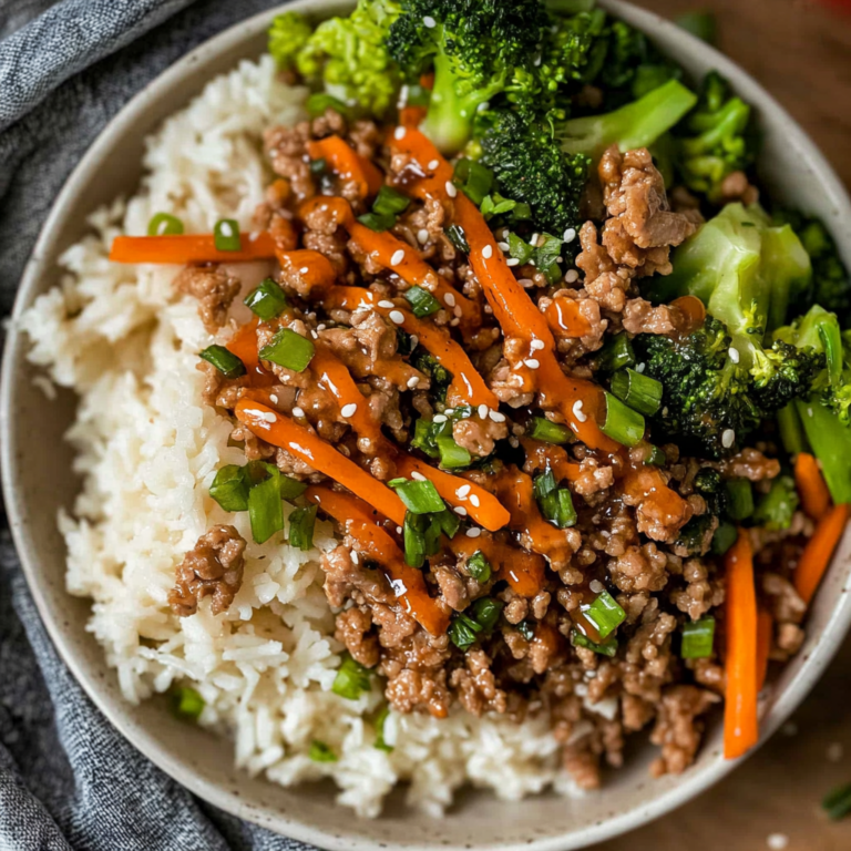 Irresistible Teriyaki Ground Turkey Bowl Recipe for Dinner