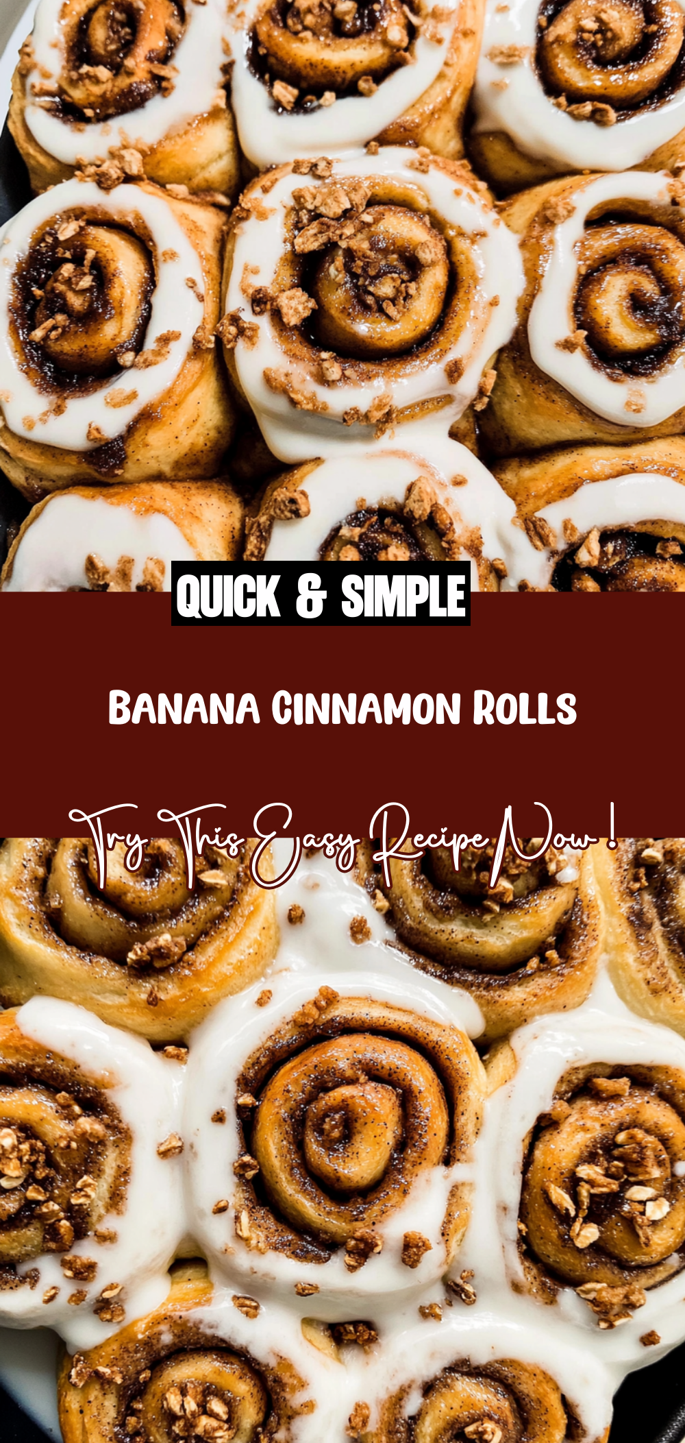 Banana Cinnamon Rolls