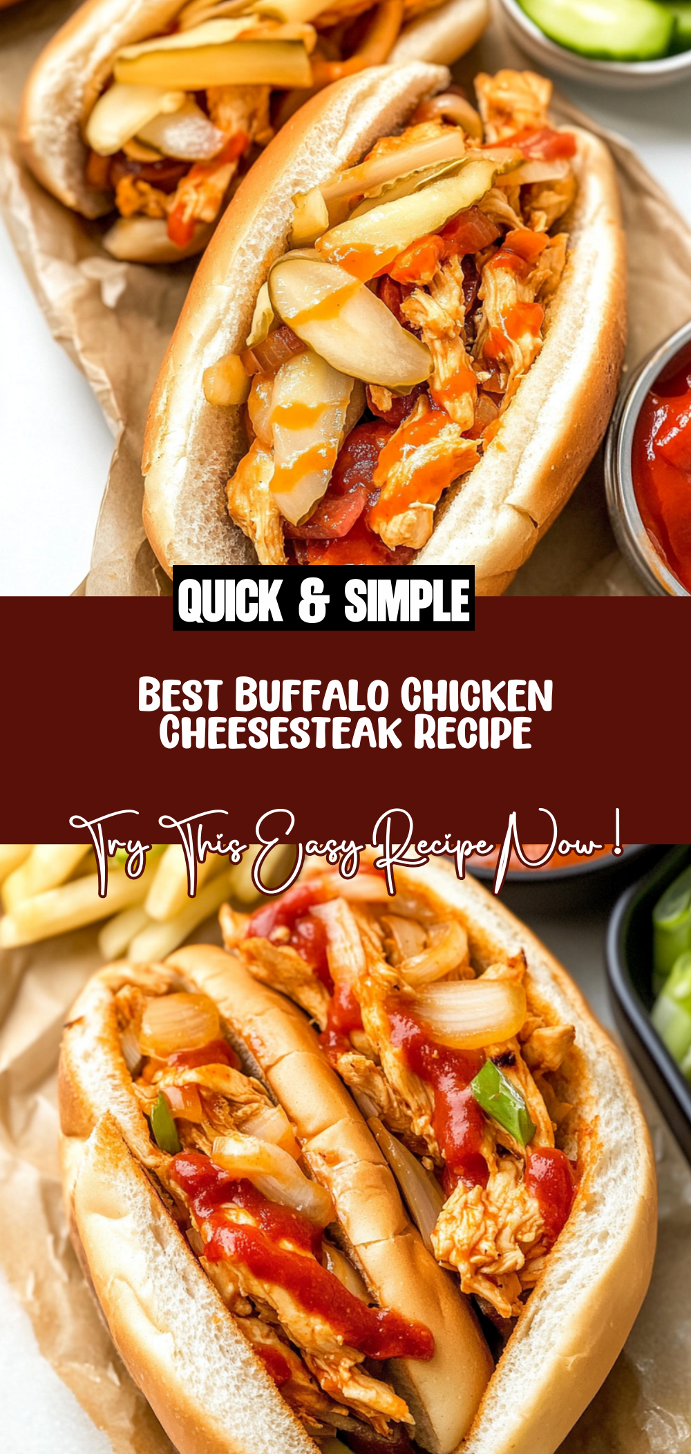 Best Buffalo Chicken Cheesesteak Recipe