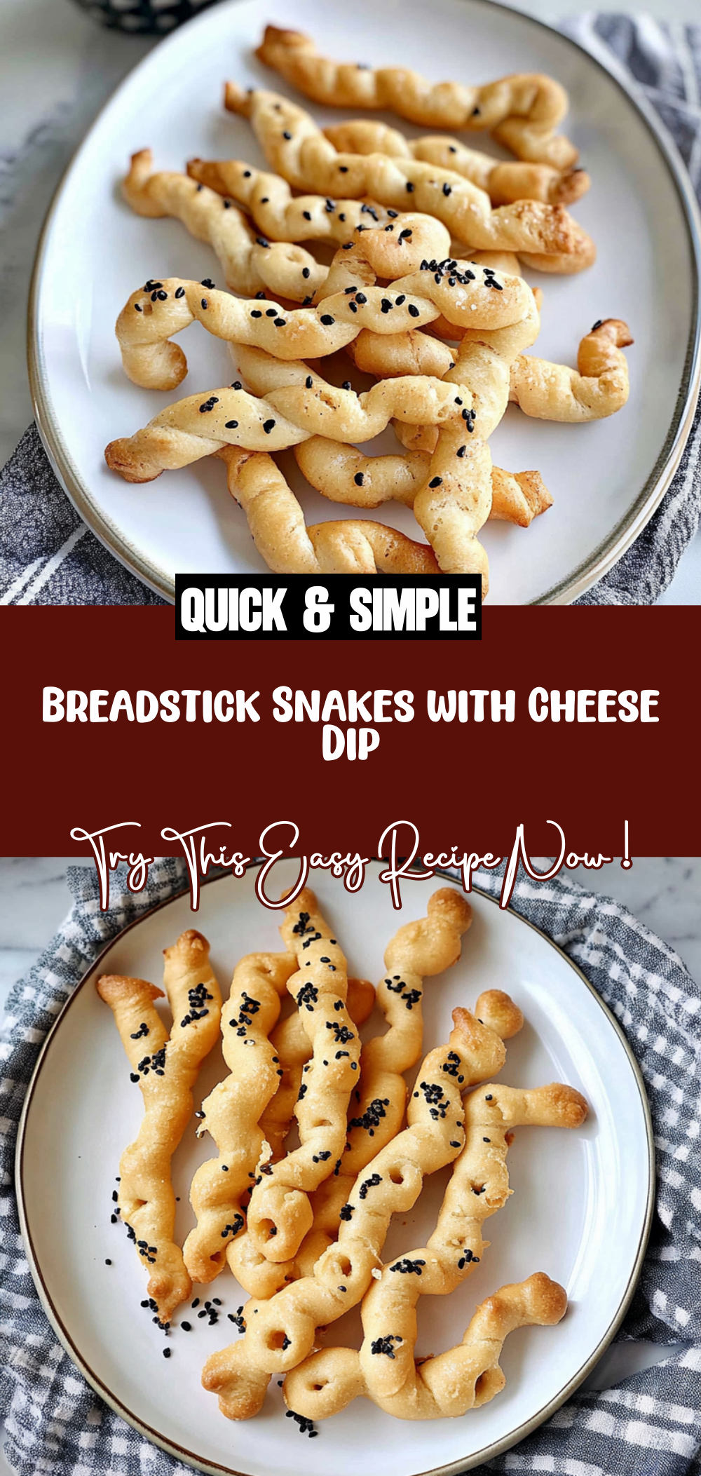 Breadstick Snakes