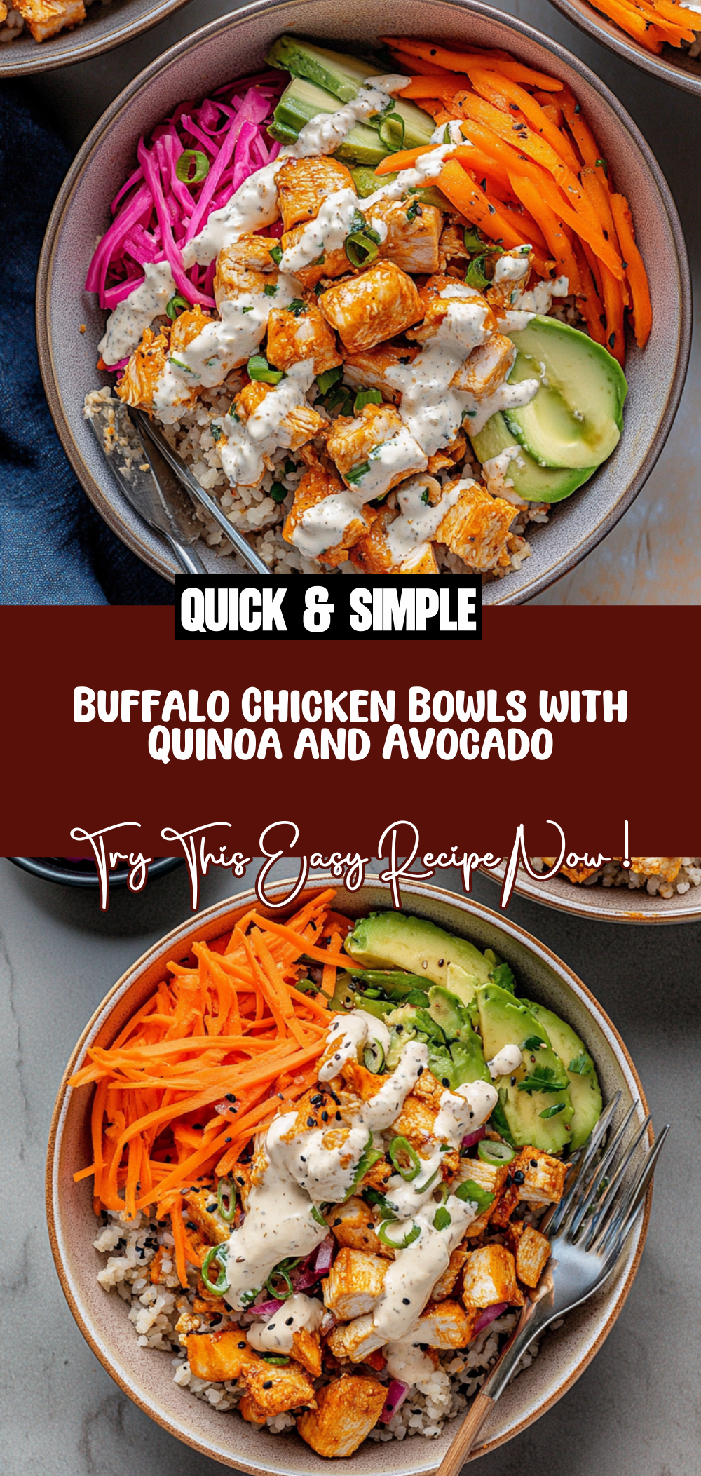 Buffalo Chicken Bowls