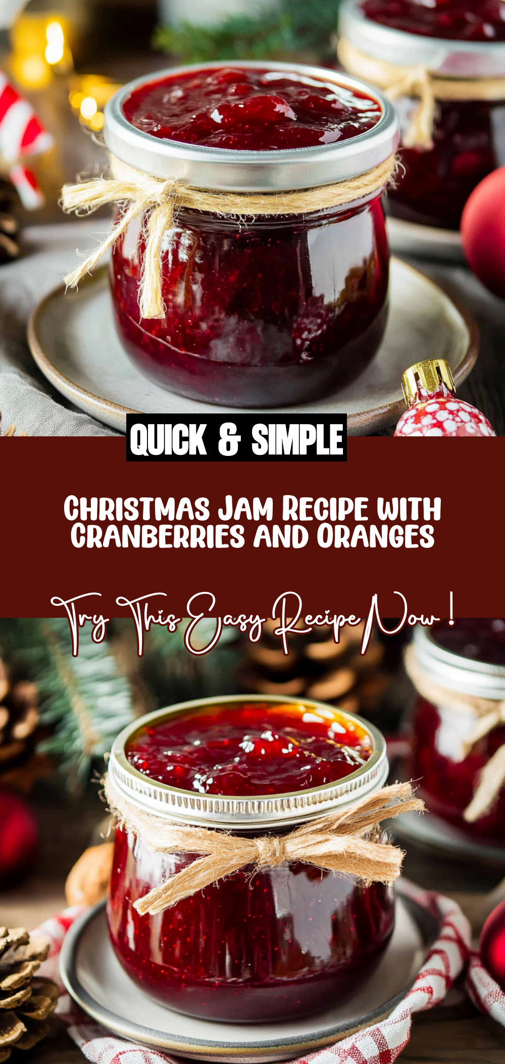 Christmas Jam Recipe
