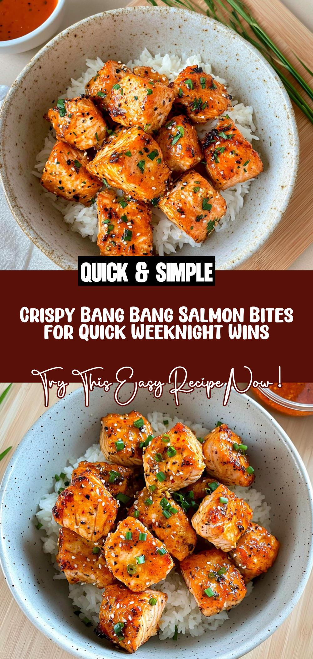 Crispy Bang Bang Salmon Bites for Quick Weeknight Wins