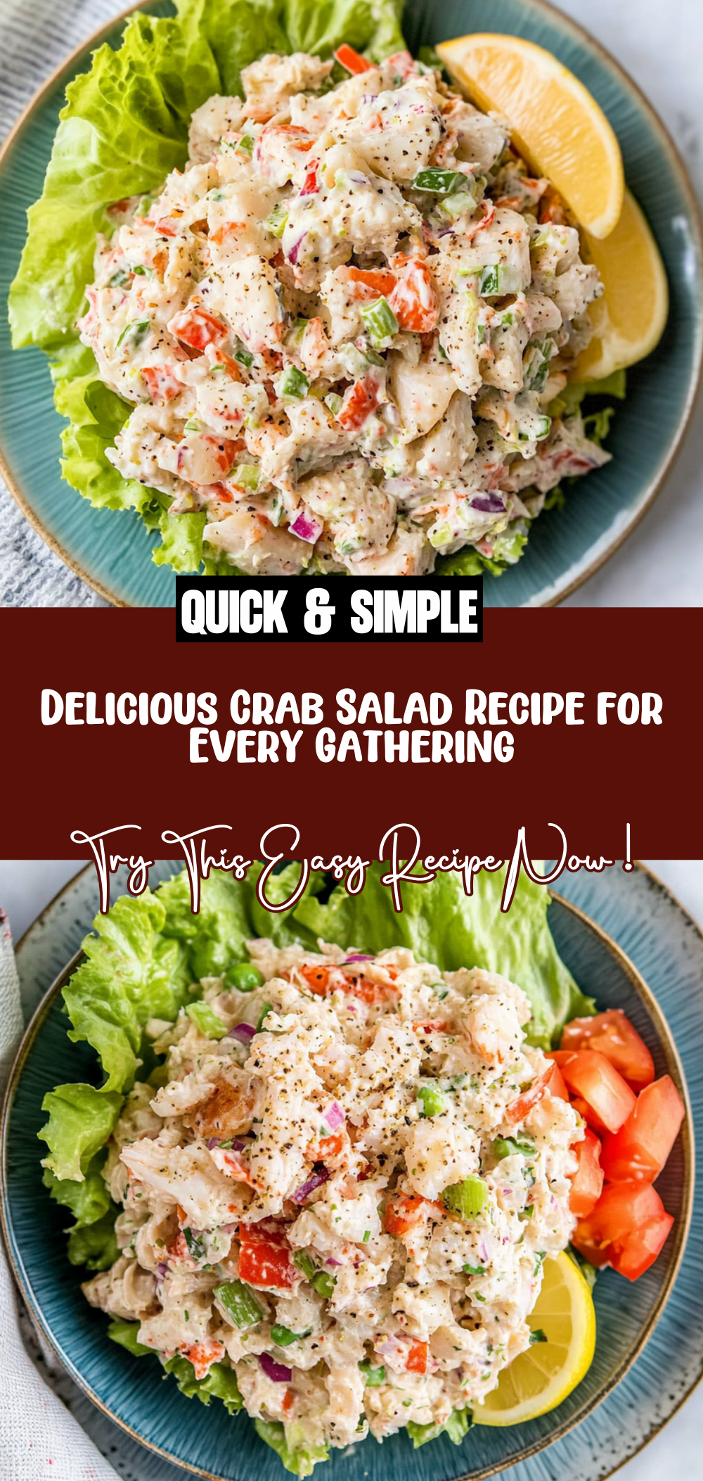 Delicious Crab Salad Recipe for Every Gathering
