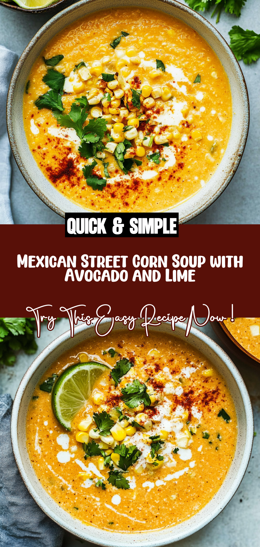 Mexican Street Corn Soup