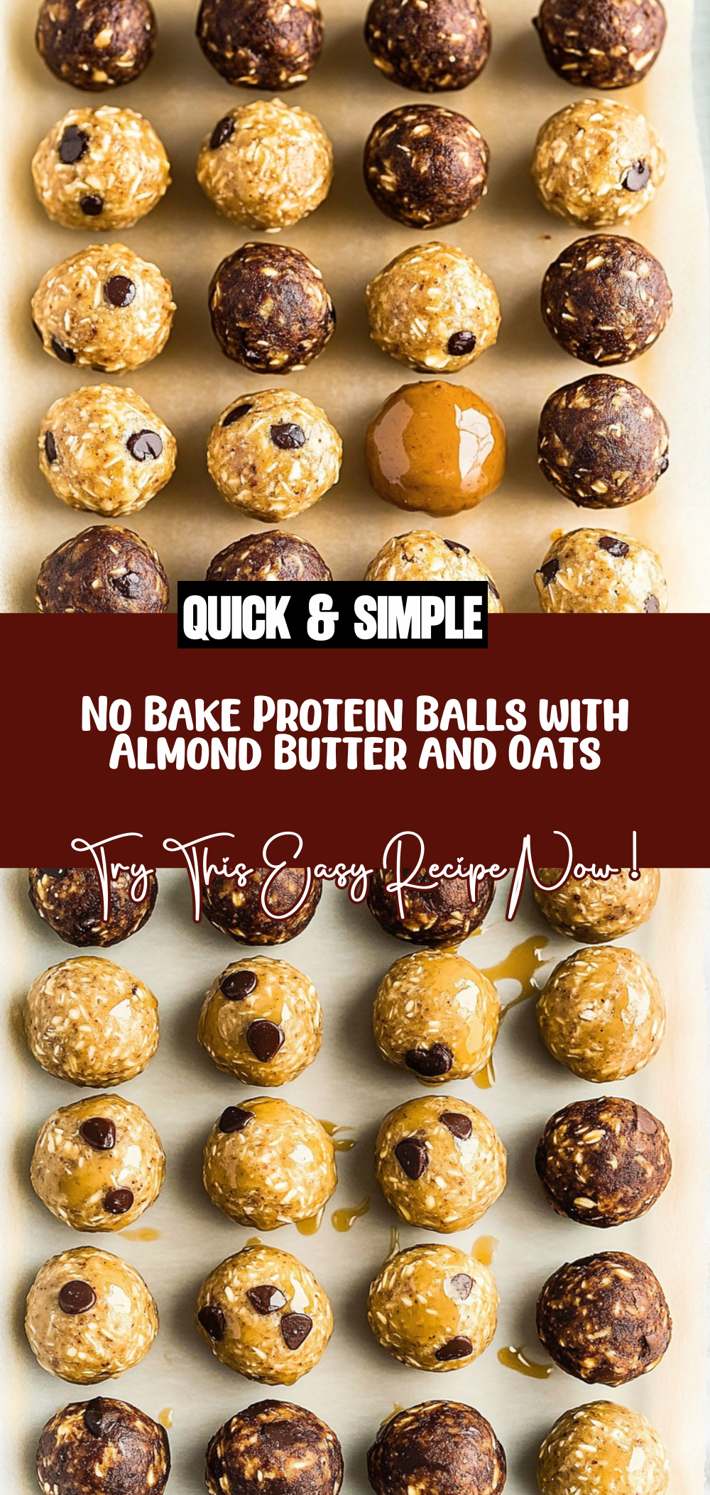 No Bake Protein Balls