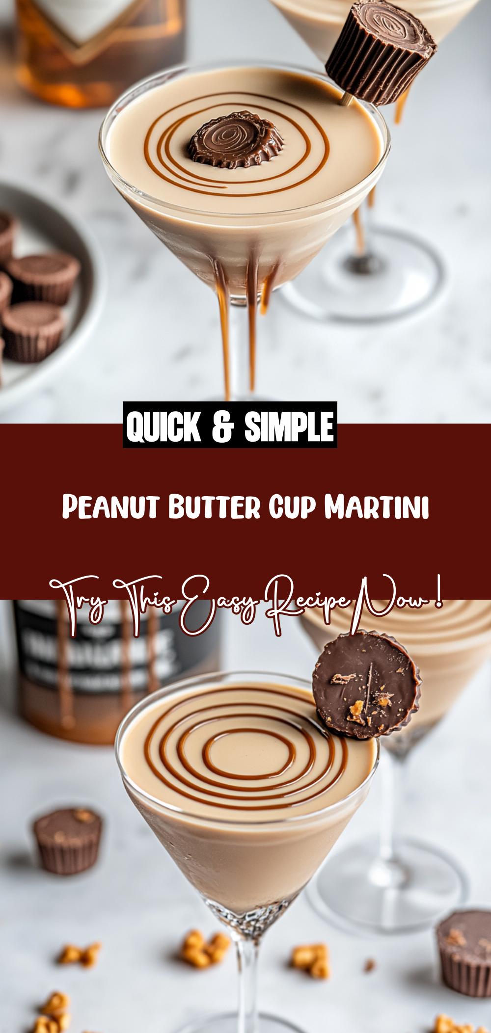Peanut Butter Cup Martini