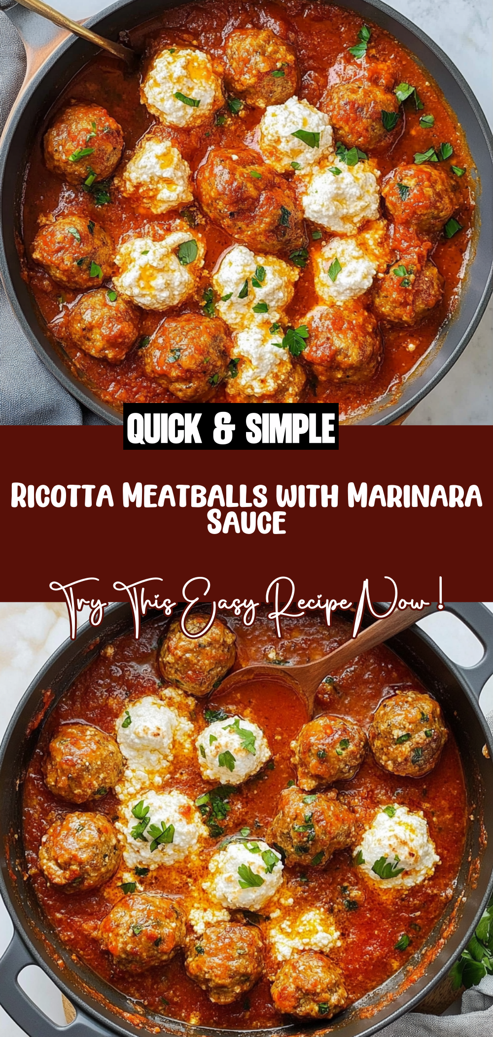 Ricotta Meatballs