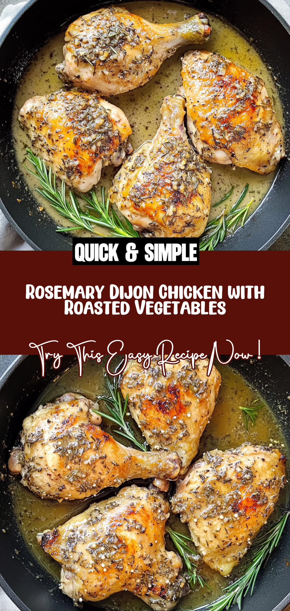 Rosemary Dijon Chicken