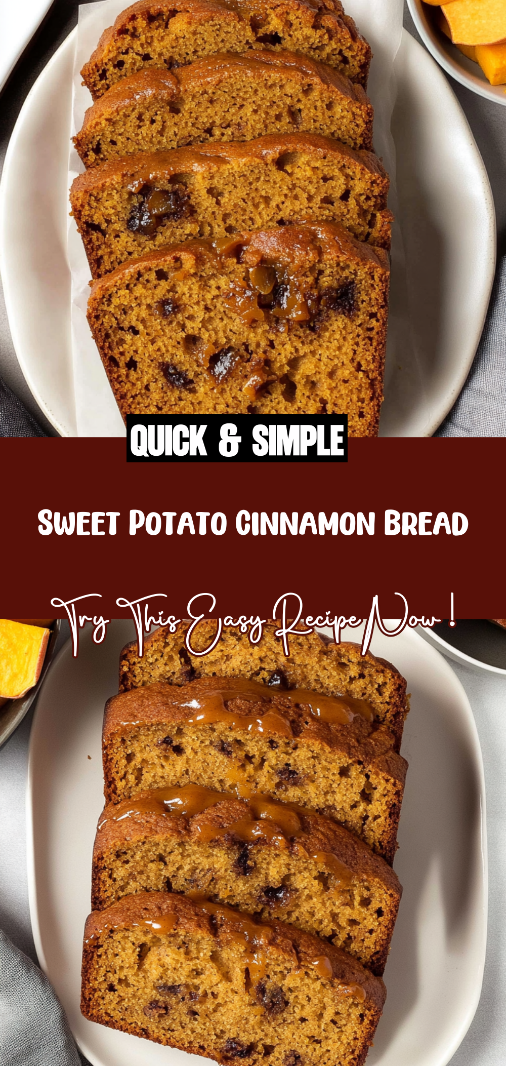 Sweet Potato Cinnamon Bread