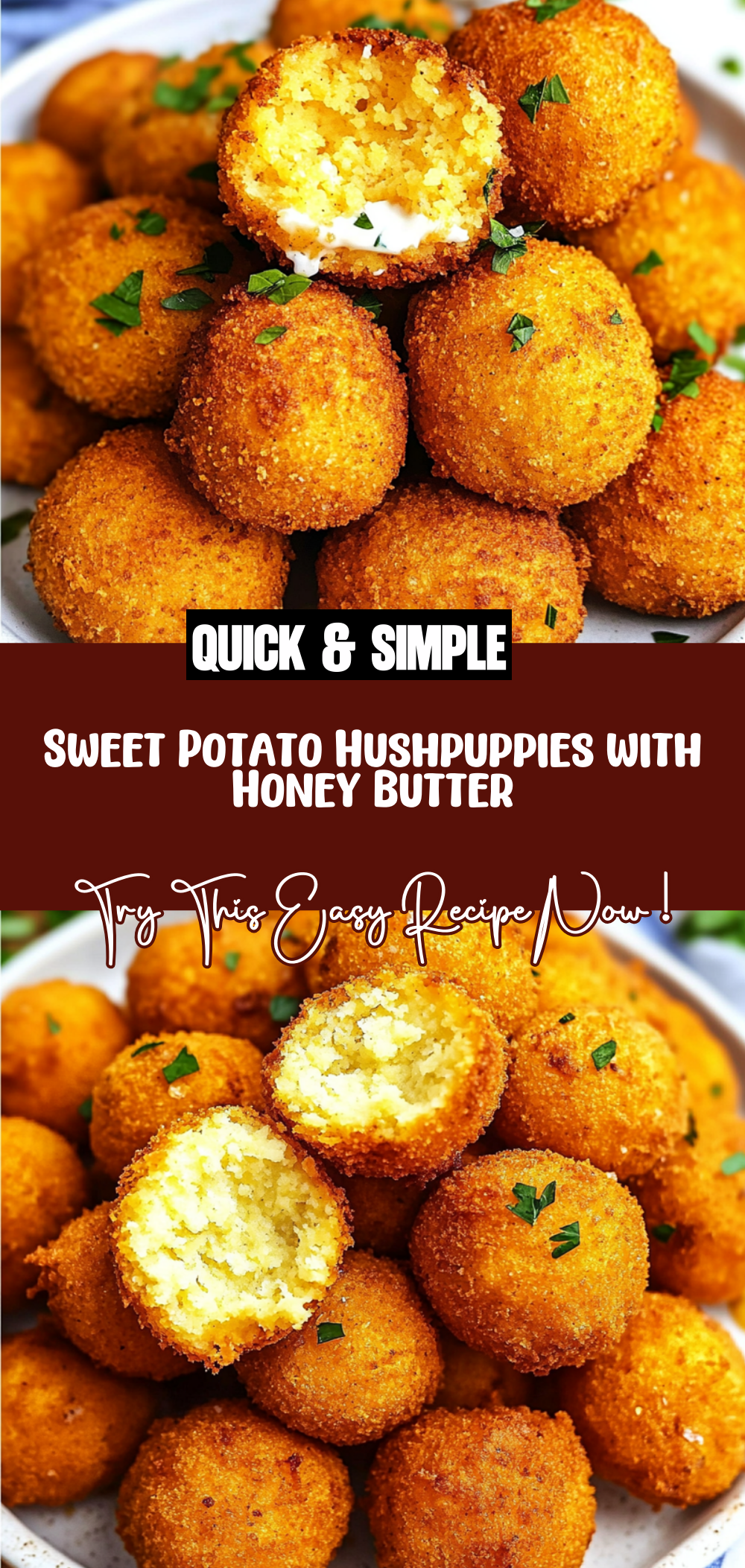 Sweet Potato Hushpuppies