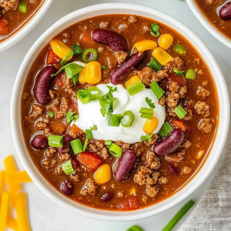 Best Homemade Chili: Cozy and Flavor-Packed Delight