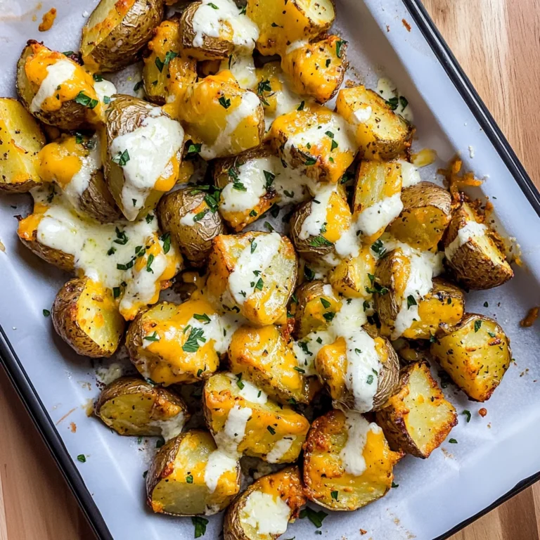 Cheesy Ranch Oven Roasted Potatoes: Comfort Food Bliss