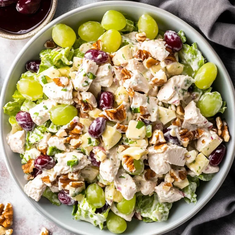 Chicken Waldorf Salad: Light and Crunchy Delight