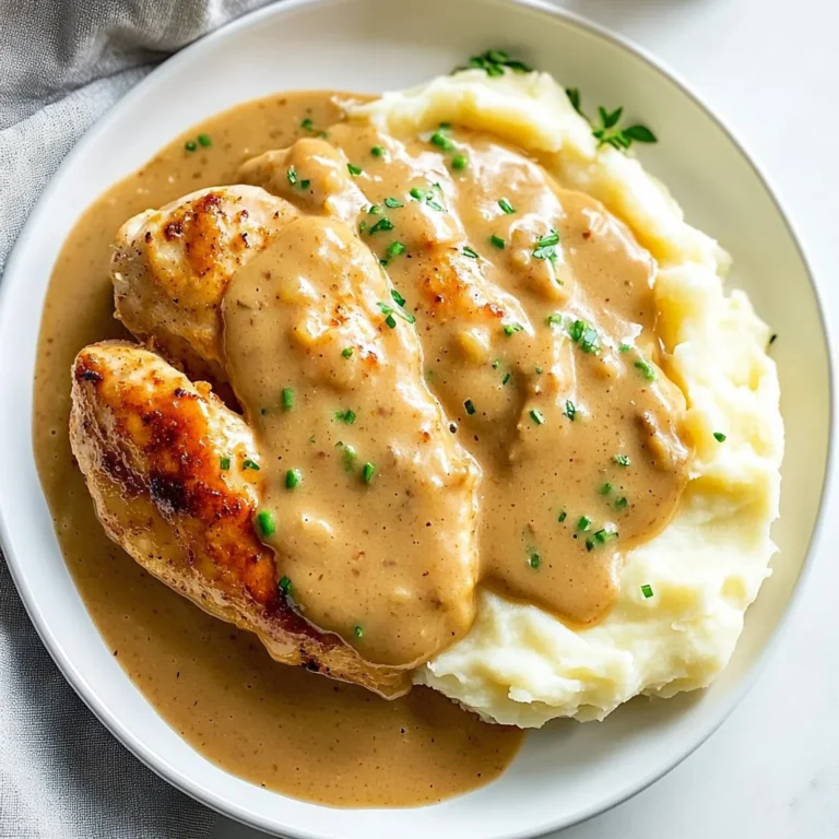Chicken and Gravy: Ultimate Comfort Food Over Mashed Pota…