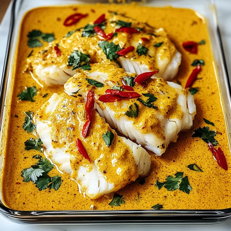 Coconut Curry Baked Cod: A Flavorful Adventure at Home