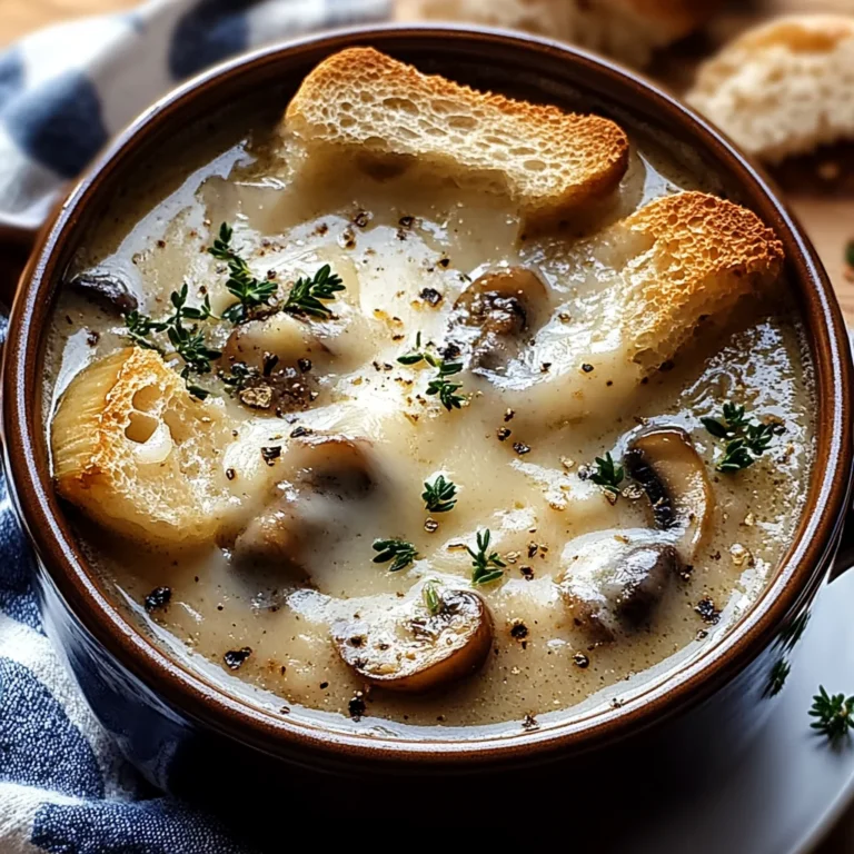 Creamy French Onion and Mushroom Soup: Pure Comfort in a …